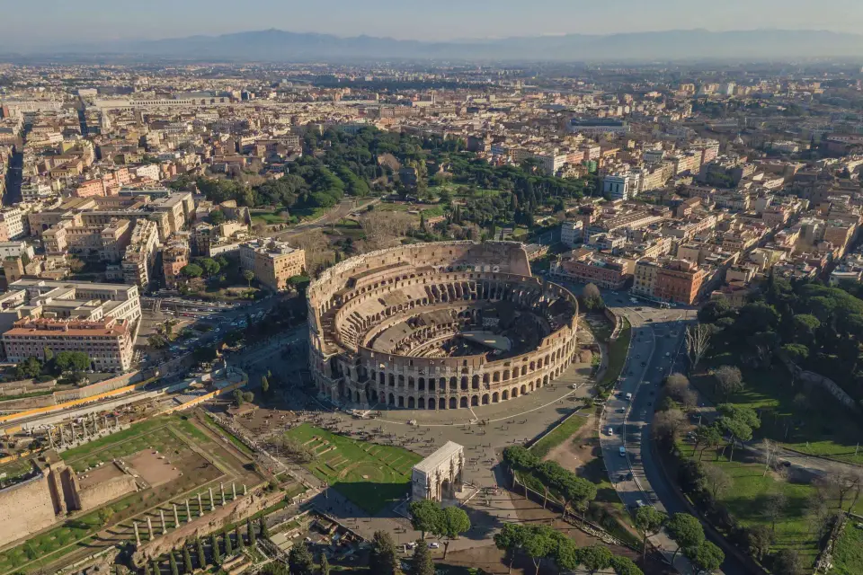 Roma: Coliseo, Foro Romano y Colina Palatina con eBook
