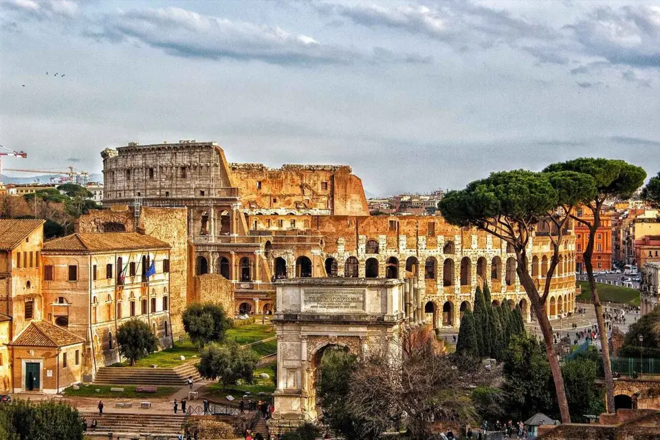 Roma: Coliseo, Foro Romano y Entrada Palatina