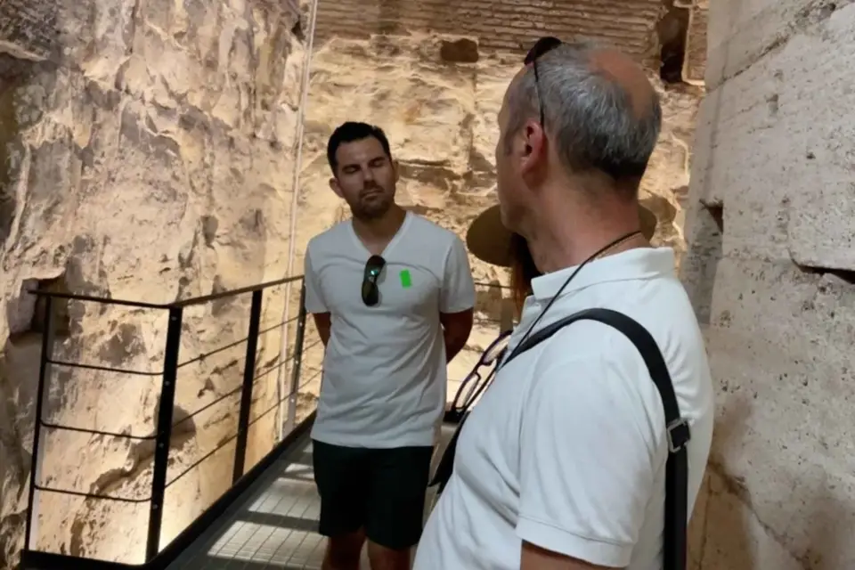 Roma: Coliseo Subterráneo y Antigua Roma Tour en grupo reducido