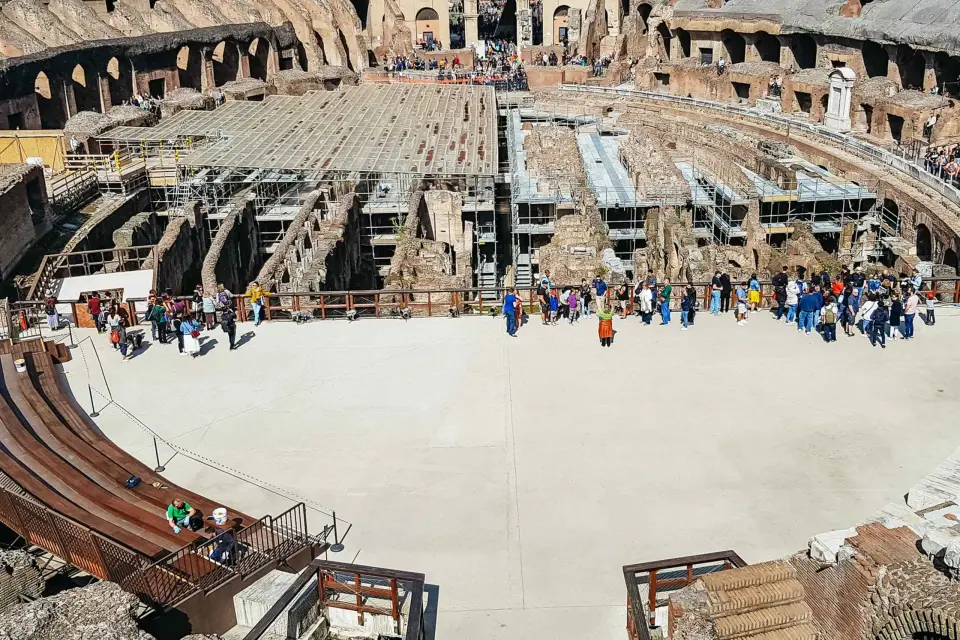 Roma: Coliseo Subterráneo, Suelo de la Arena y Roma Antigua