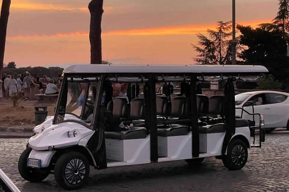 Roma: Excursión en carrito de golf
