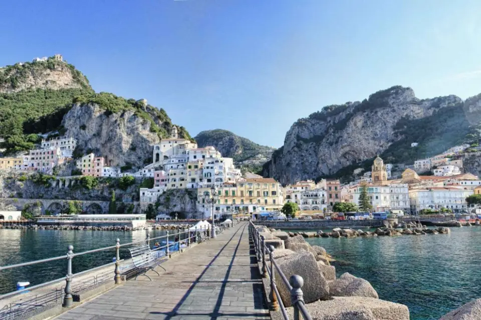 Roma: Excursión de un día a la Costa Amalfitana en tren de alta velocidad