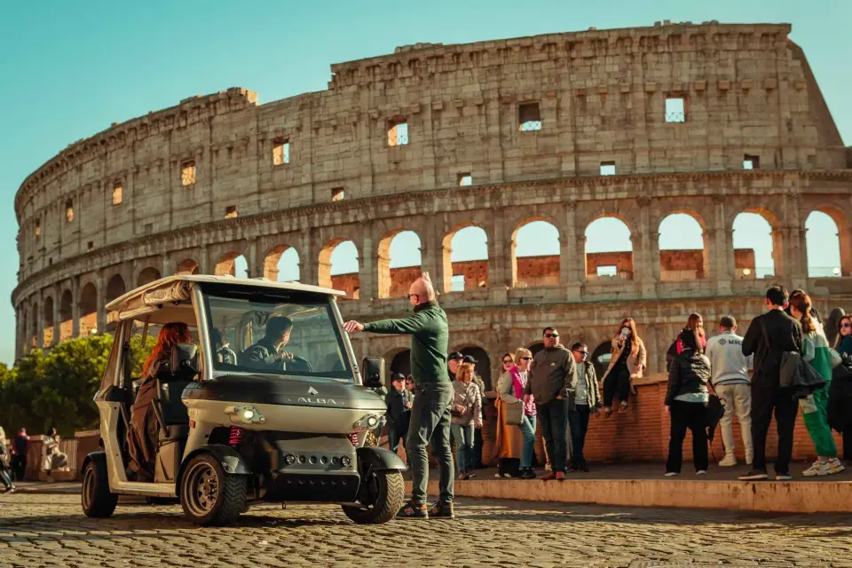 Roma: Excursión exclusiva en carrito de golf por el centro de la ciuda