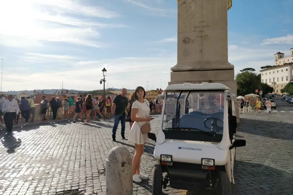 Roma: Excursión privada en carrito de golf
