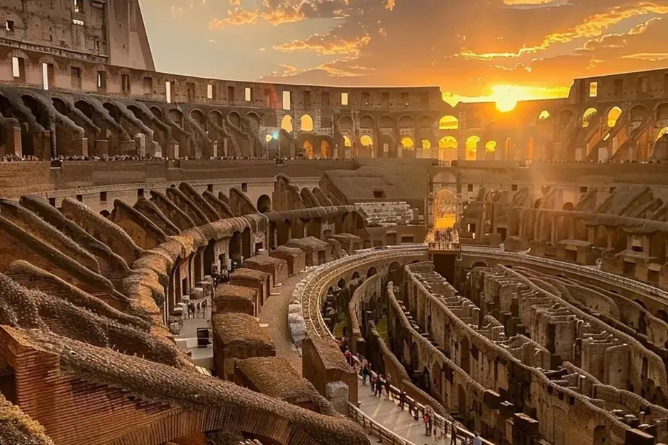 Roma: Experiencia de la Hora Dorada en el Coliseo con un Guía