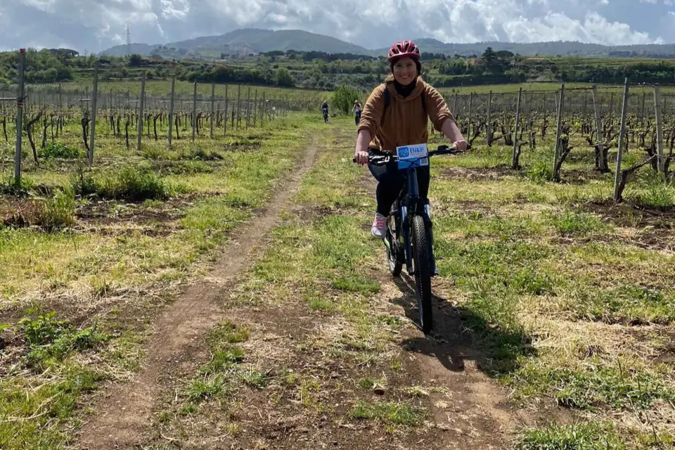 Frascati: Tour en E-Bike con Cata de Vinos