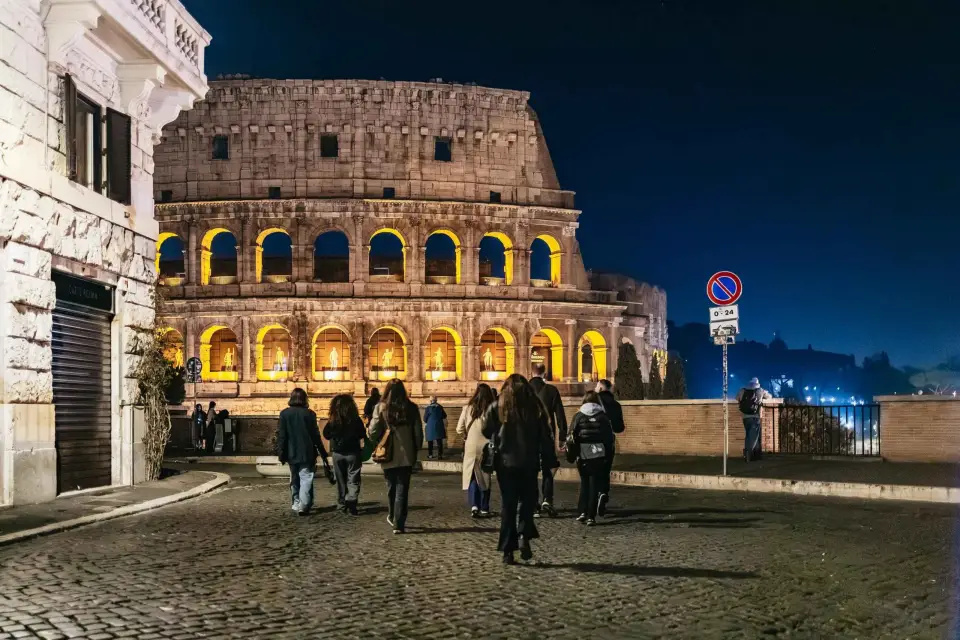 Roma: Lo más destacado de la ciudad: Tour a pie a la luz de la luna