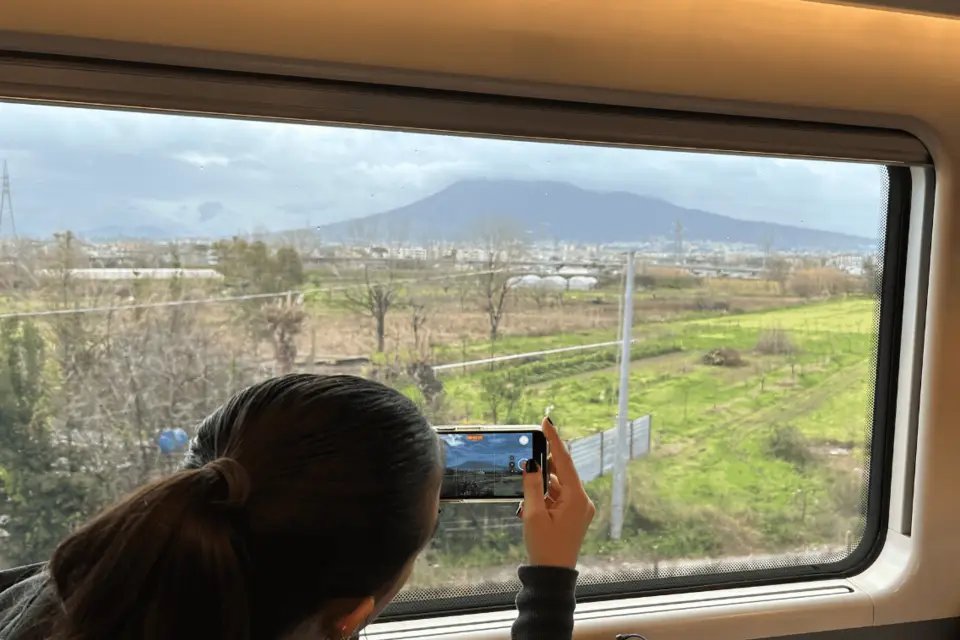 Desde Roma: Pompeya y Herculano en tren de alta velocidad