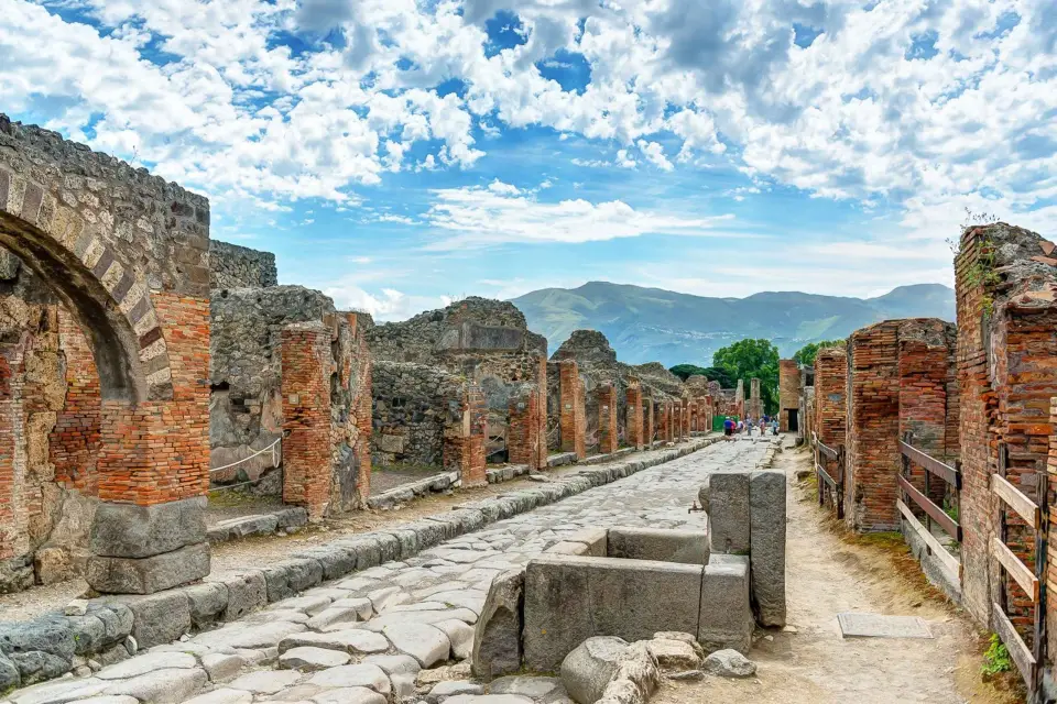 Desde Roma: Pompeya, Positano y Amalfi Tour en grupo reducido de un día