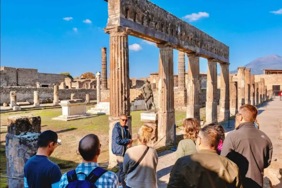 Desde Roma: Pompeya y Sorrento: Excursión de un día en grupo reducido