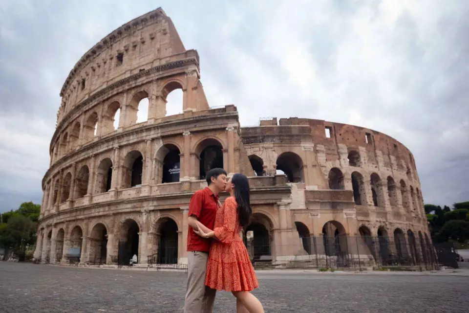Roma: Sesión de fotos privada con un fotógrafo local