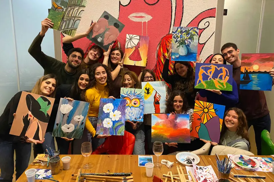 Roma: Tarde de Pintar y Beber