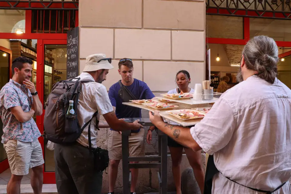 Roma: Tour gastrónomico del Trastevere y Campo de Fiori