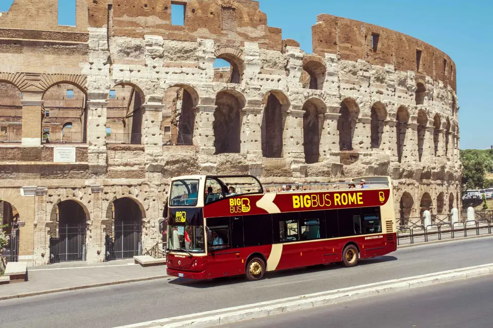 Roma: tour en autobús turístico