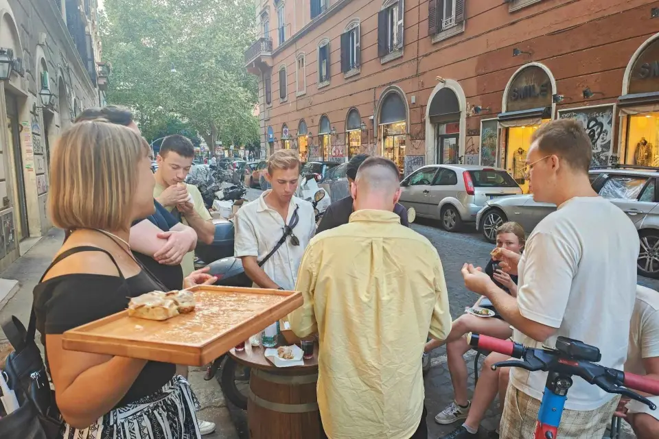 Roma: Trastevere & Campo de Fiori Tour a pie de comida callejera