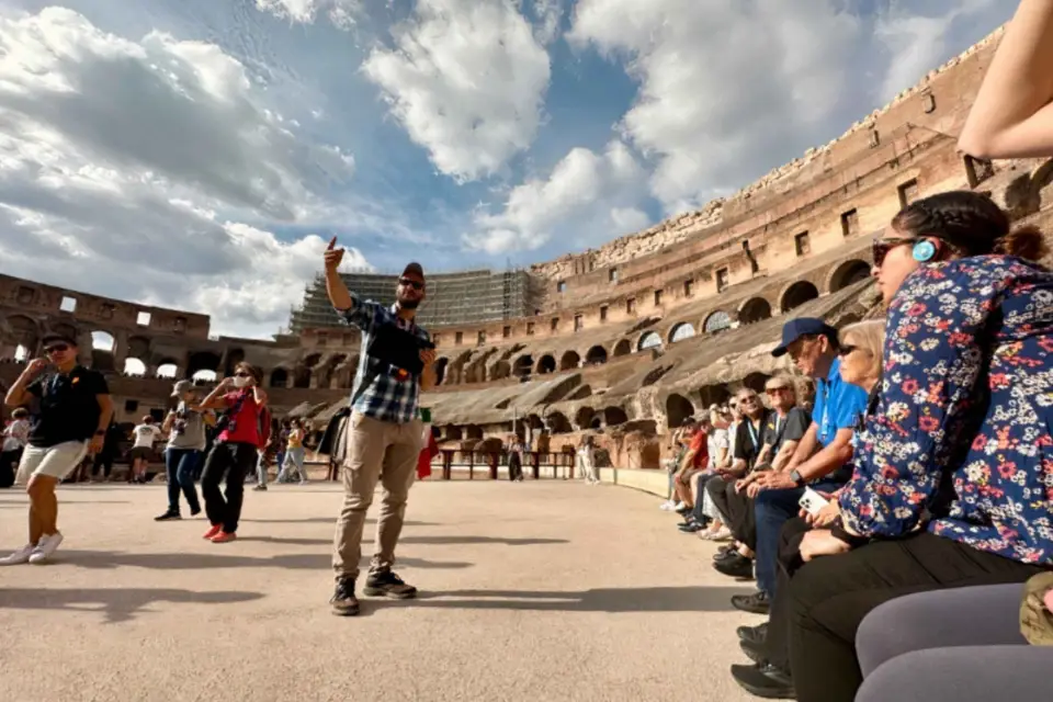 Roma: Visita a la Arena del Coliseo, Foro Romano y Palatino