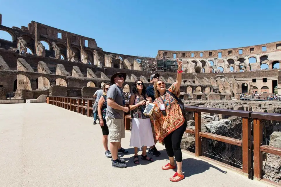 Roma: Visita a la Arena del Coliseo, el Foro Romano y el Palatino