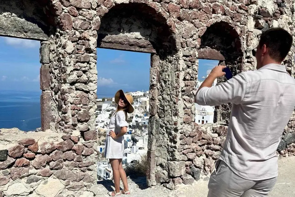 5 h Mi tour privado a medida de Santorini