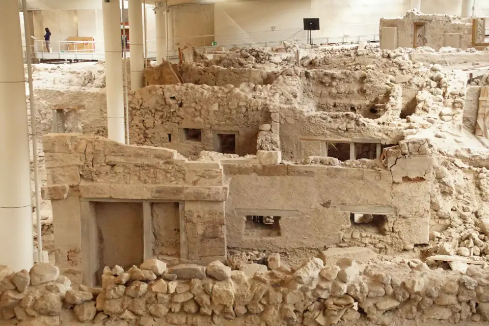 Santorini: Akrotiri Ticket de acceso y audioguía