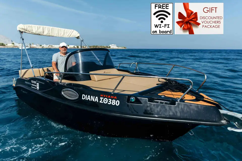 Santorini Alquila un barco licencia gratuita
