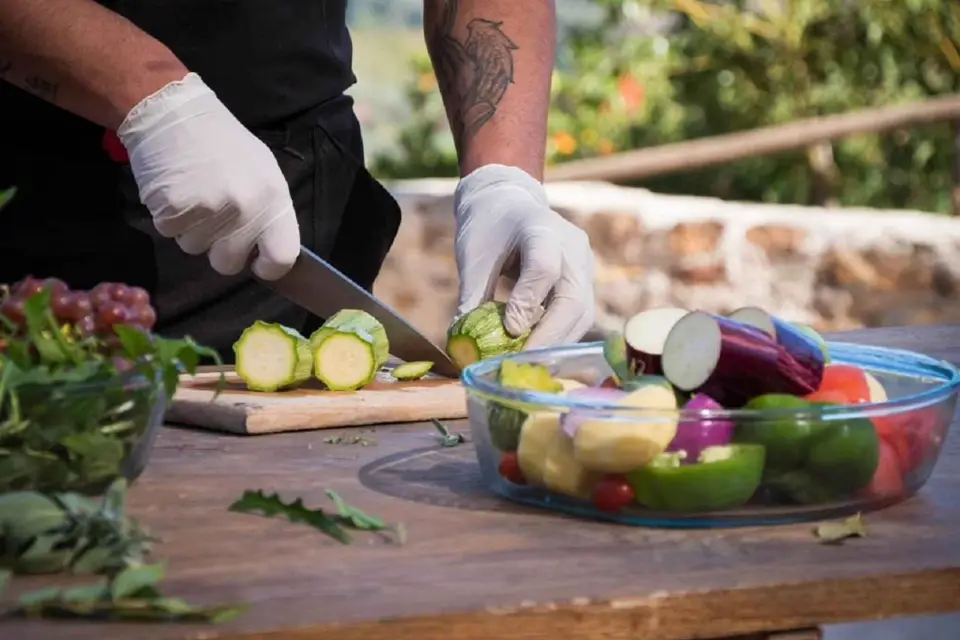 Santorini: Clase de cocina griega