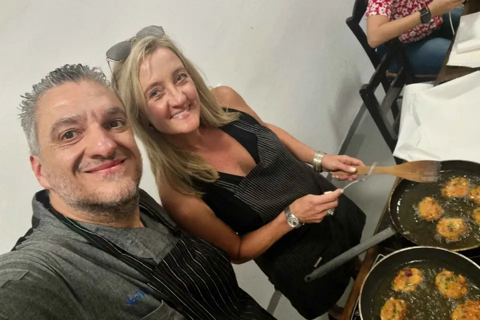 Santorini: Clase práctica de cocina con un chef