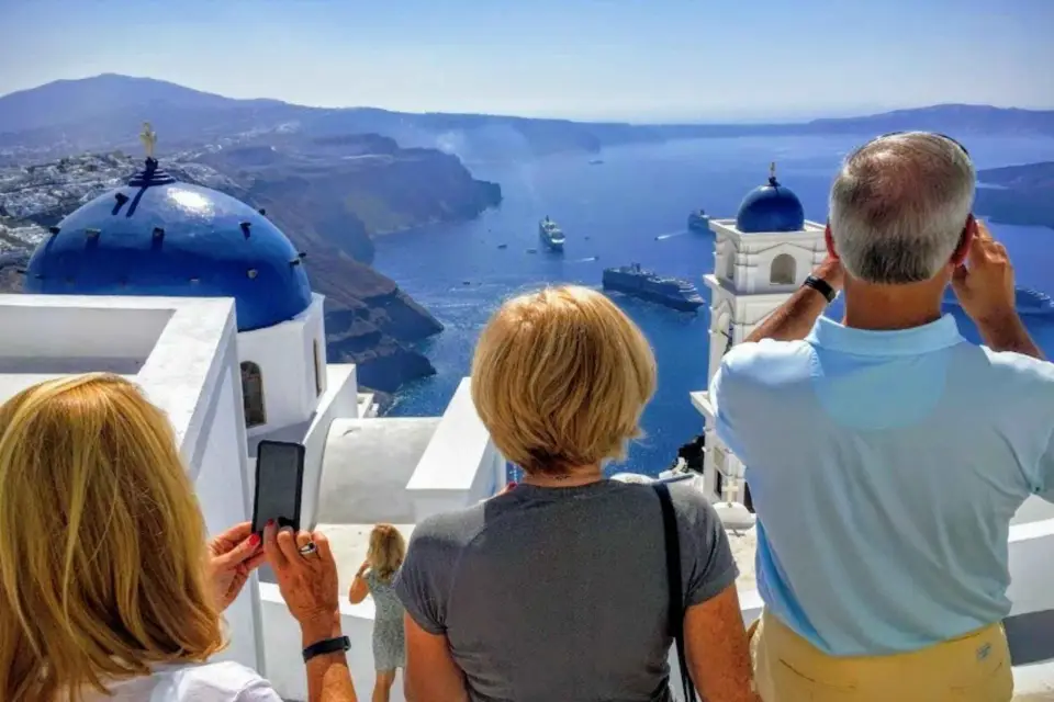 Santorini: Excursión privada en tierra de 5 horas