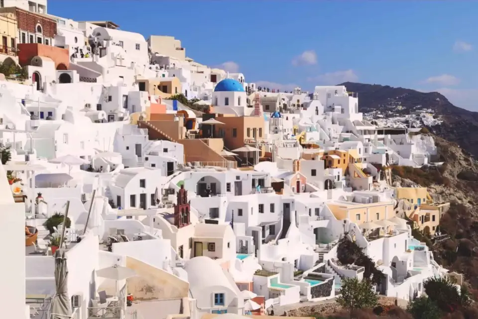 Excursión a Santorini con recogida en Heraklion