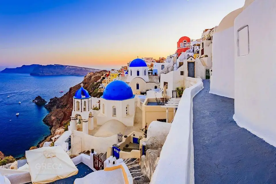 Santorini: Experiencia Privada Cúpulas Azules