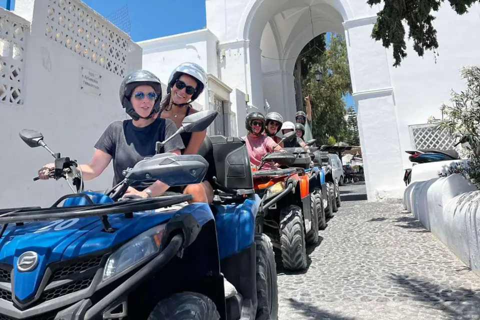 Santorini: Experiencia en quad