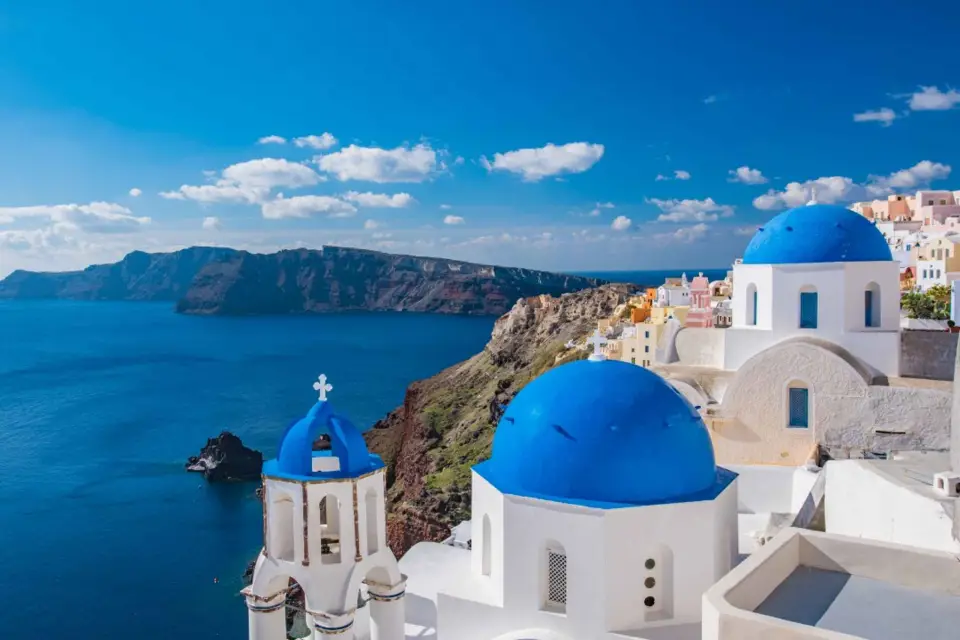Desde Heraklion/Creta: Excursión de un día con guía a la isla de Santorini