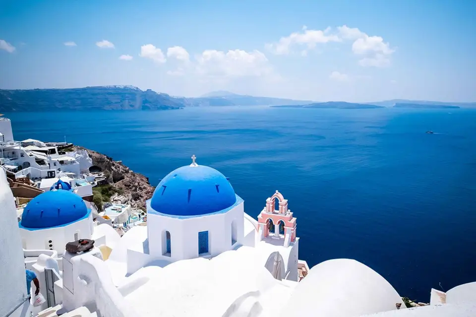 Desde Heraklion: Excursión de un día con guía a la isla de Santorini
