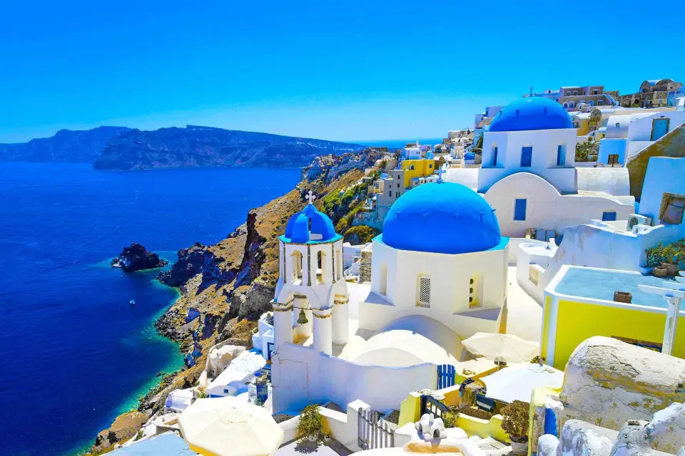 Isla de Santorini: Tour guiado desde el puerto Rethymno Creta