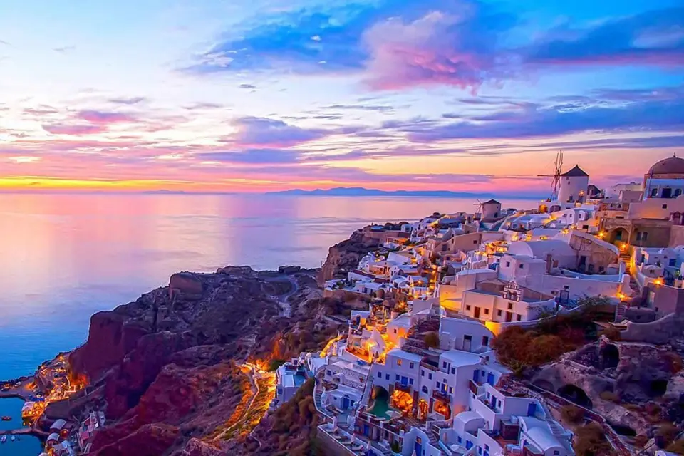 Lo más destacado de Santorini