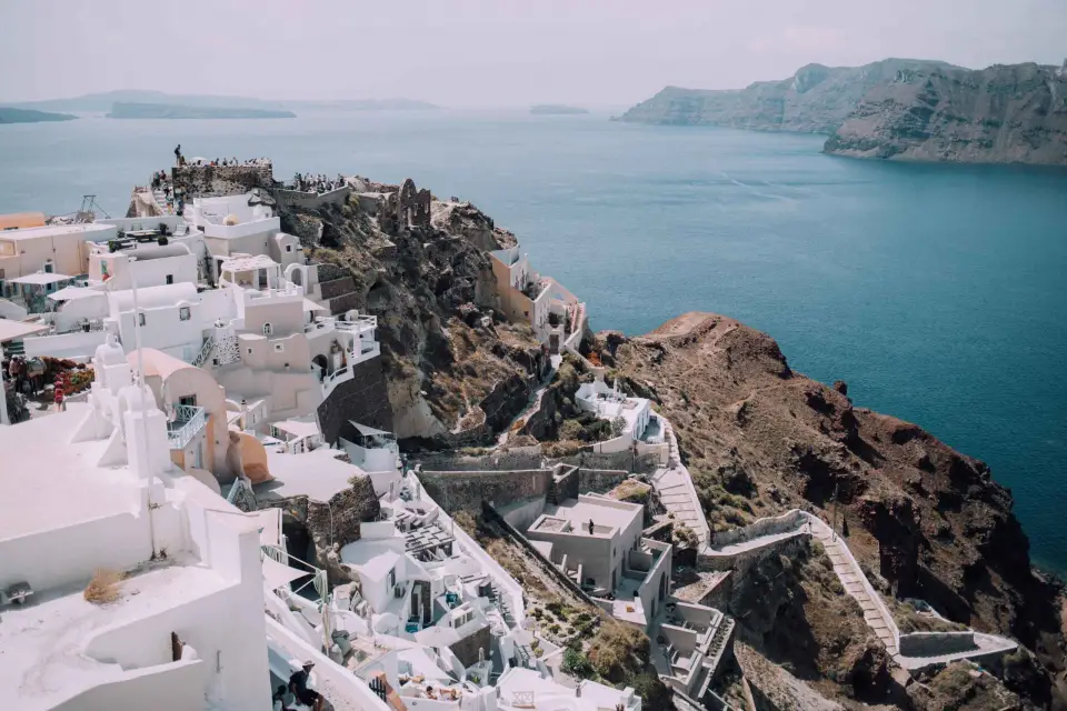 Desde Naxos: excursión de 1 día en barco a Santorini
