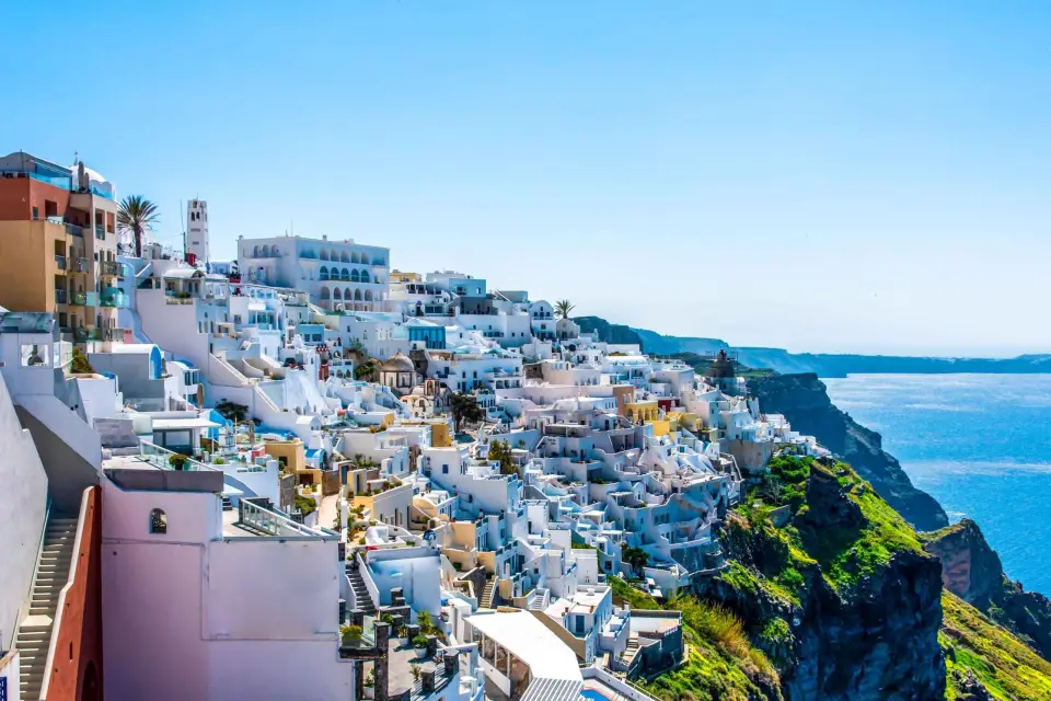 Desde Paros: excursión en barco de 1 día a Santorini