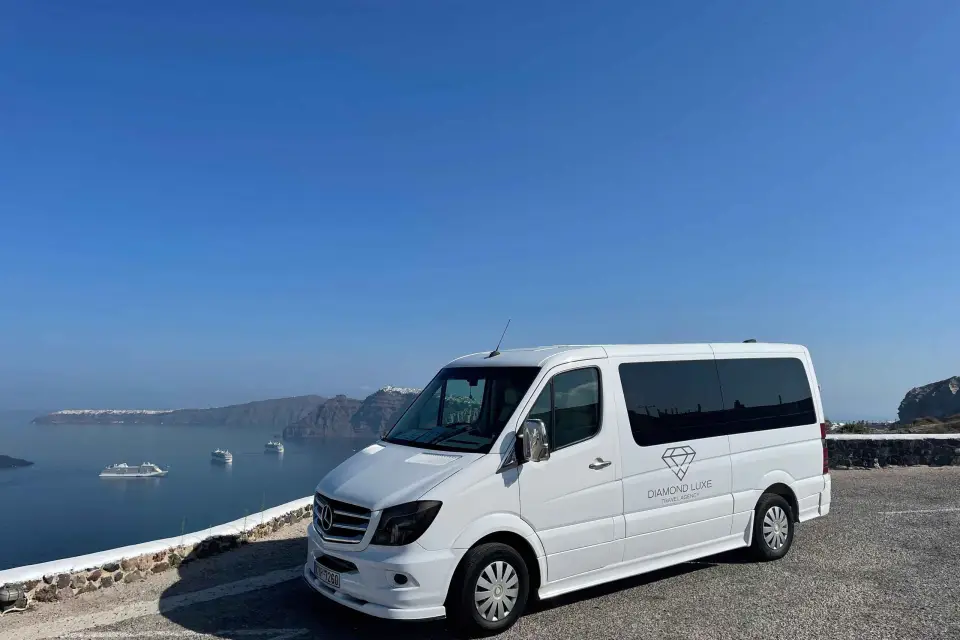 Santorini: Tour en autobús