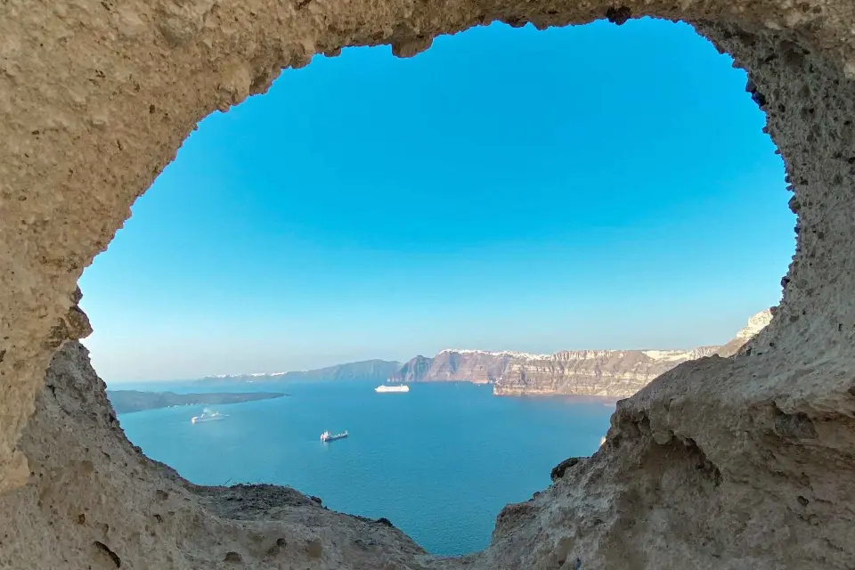 Santorini: Tour privado de 3 horas por los lugares de interés turístico con guía local