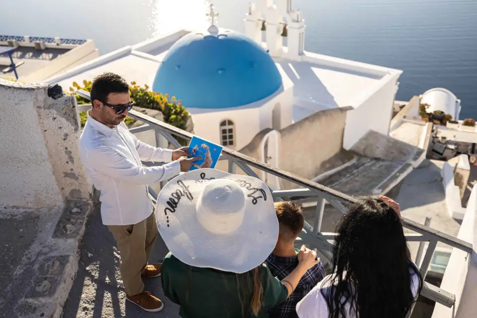 Santorini: tour privado de 5 horas con guía local