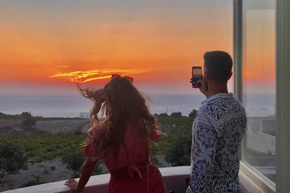 Santorini: Tour privado para cruceristas 5 horas