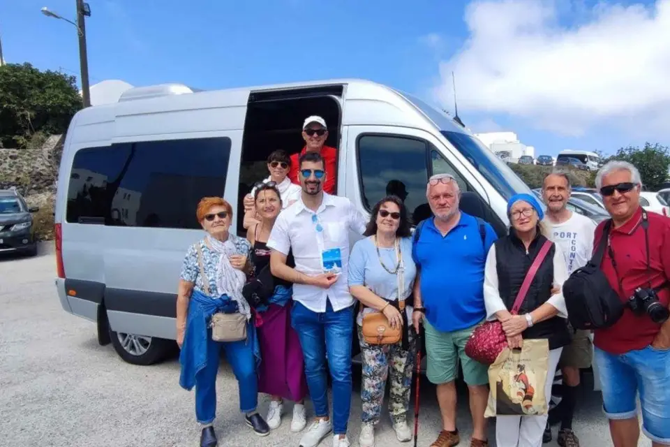 Santorini: Tour privado en español con guía local