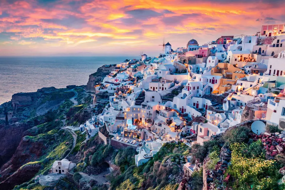 Santorini: Visita guiada privada de un día