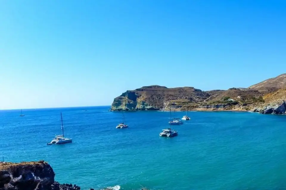 Santorini: Visita privada y cata de vinos - guía local