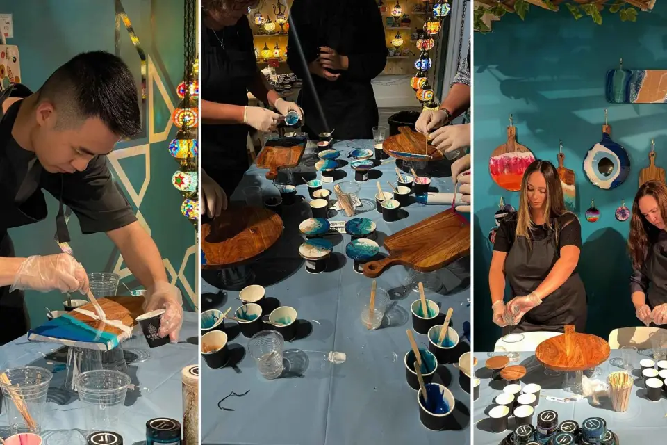 Clase De Arte Con Resina En Sidney