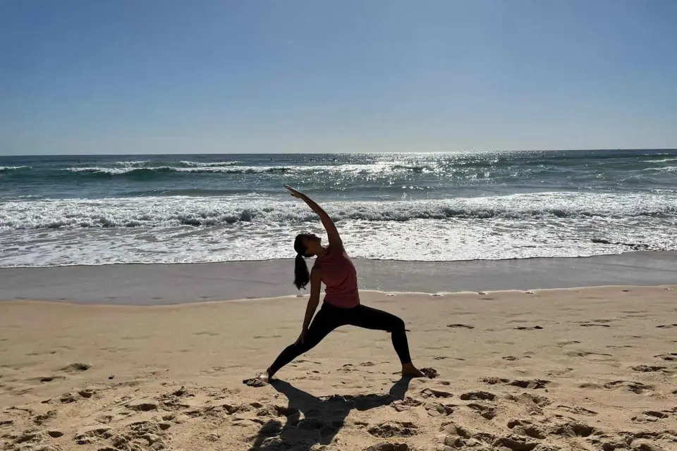 Manly Beach Yoga Class