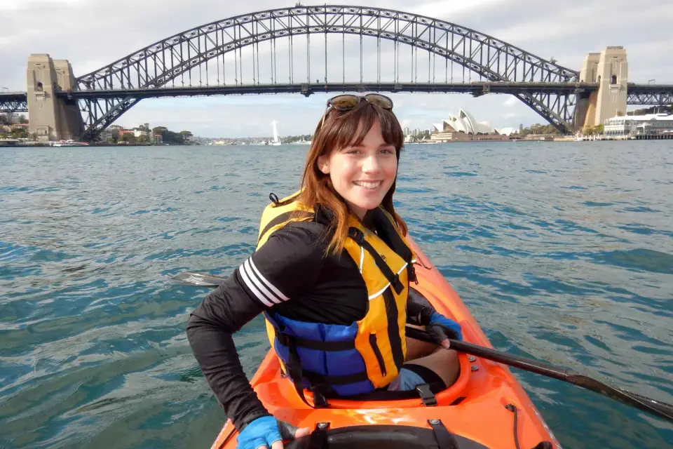 Sidney En kayak a la Isla de las Cabras, en el corazón del puerto de Sídney
