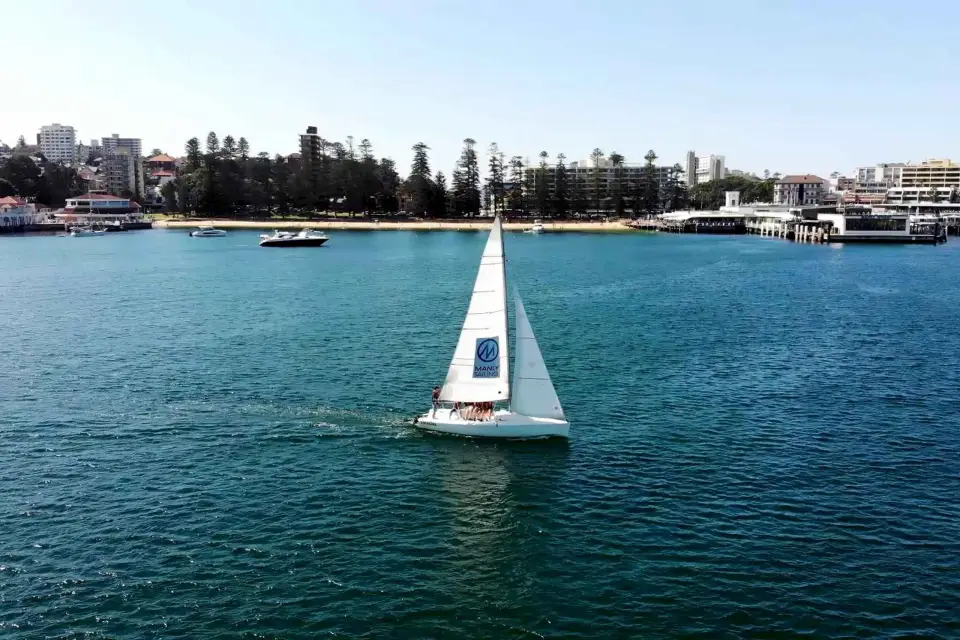 Desde Manly Crucero en Yate de 2,5 horas por el Puerto de Sídney