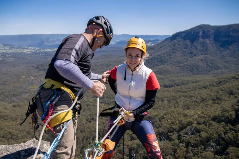 Montañas Azules: Experiencia de rappel o barranquismo