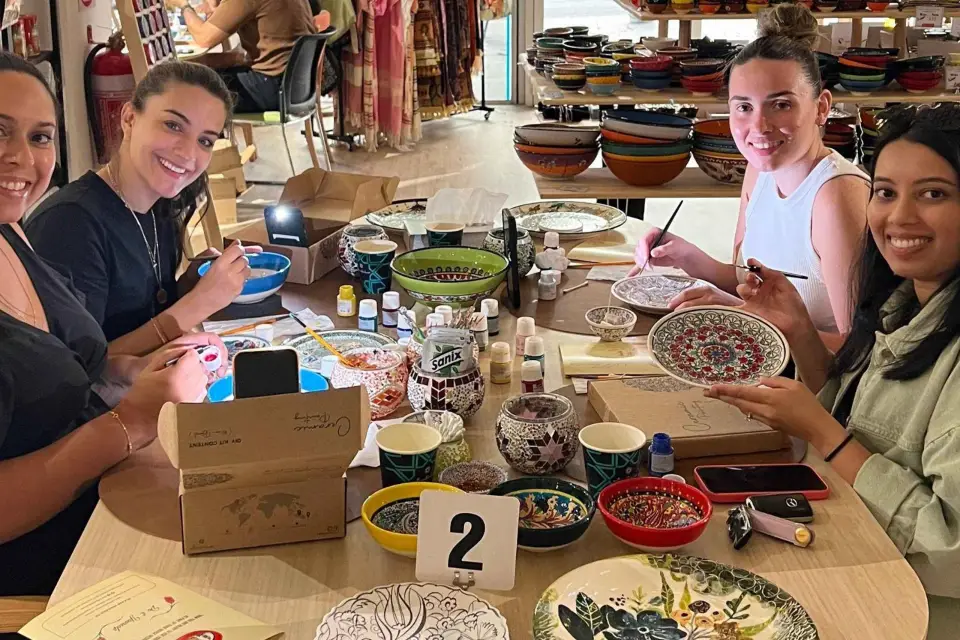 Sidney Platos y cuencos de cerámica Clases de pintar y beber