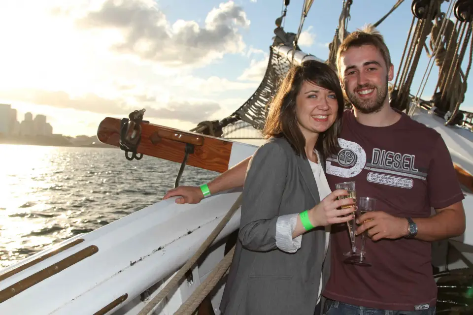 Puerto de Sidney: Crucero con cena de San Valentín